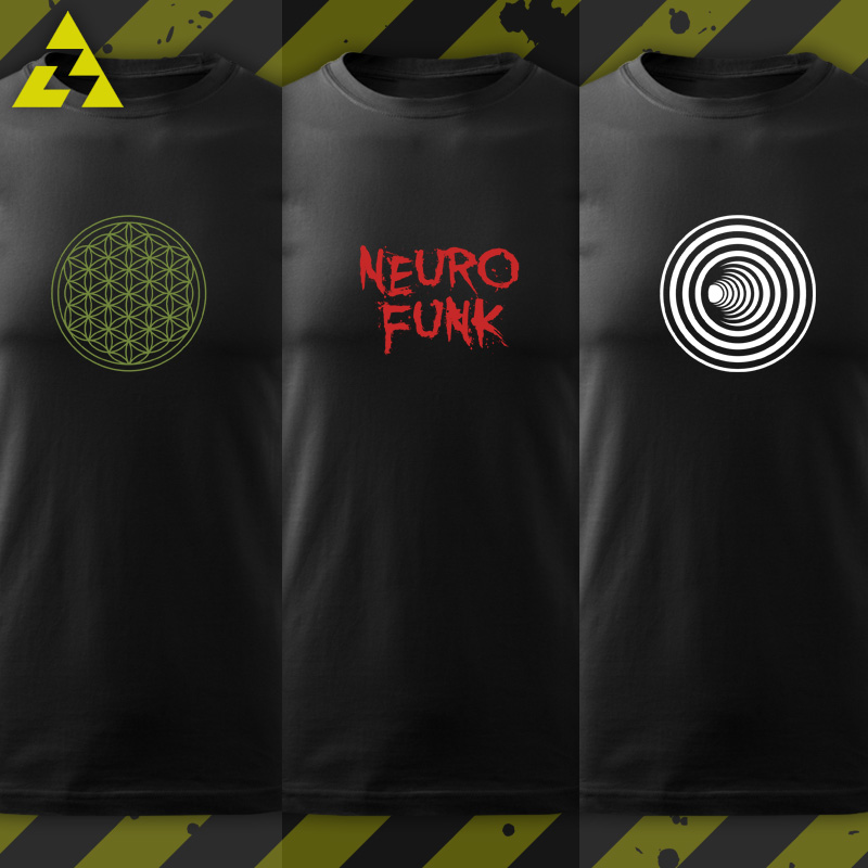3x Tričko pánské tekno