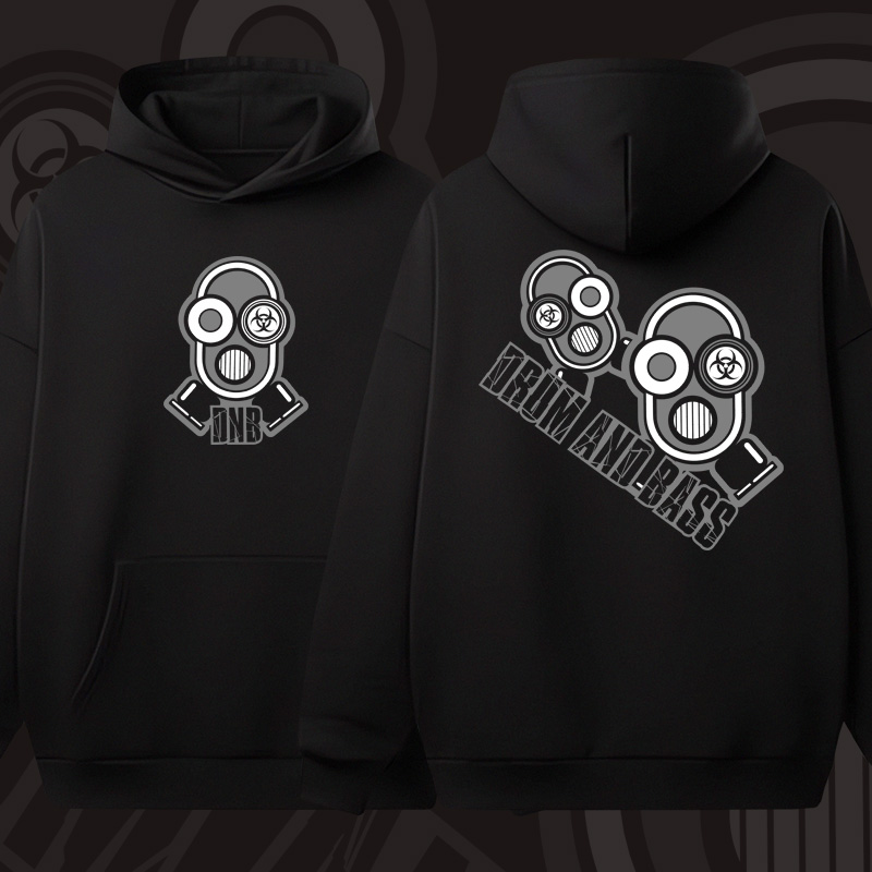 Mikina unisex oversize dnb